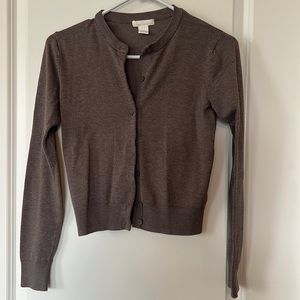 Women’s XS Brown Cardigan